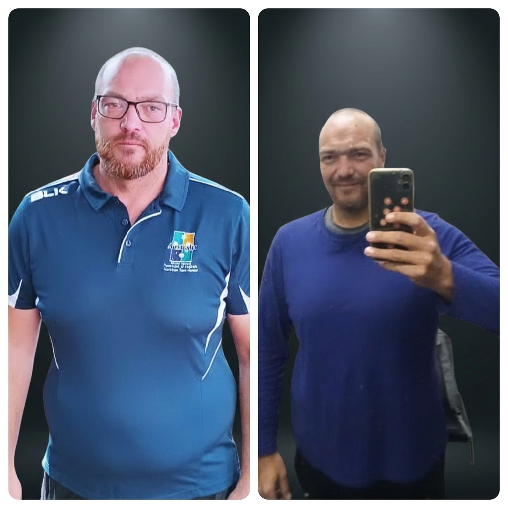 James — Body Transformation 140kg to 109kg